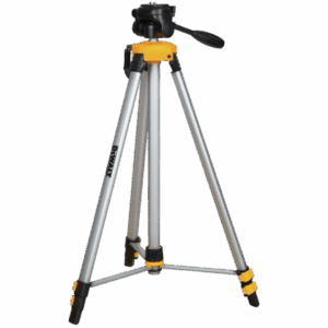 DEWALT Laser Level Tripod, ¼ x 20 Thread Mount, Collapsible Legs, Non-Skid Feet, Carrying Pouch.